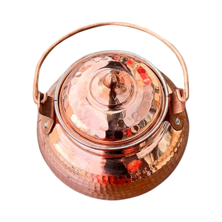 دیزی خوری مسی چکش کاری