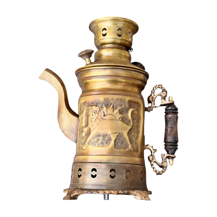 کتری برنجی شکاری