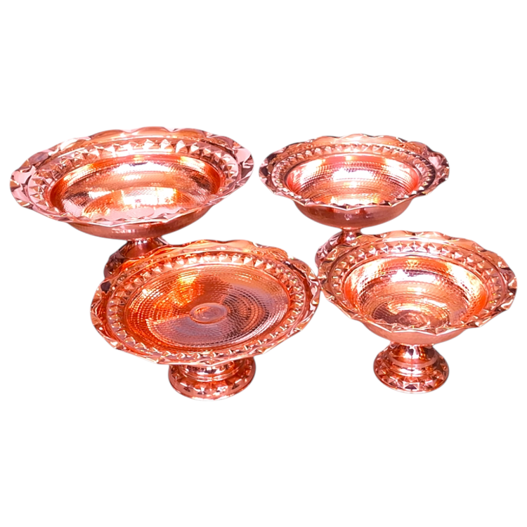 ست پذیرایی مسی با طرح سه بعدی