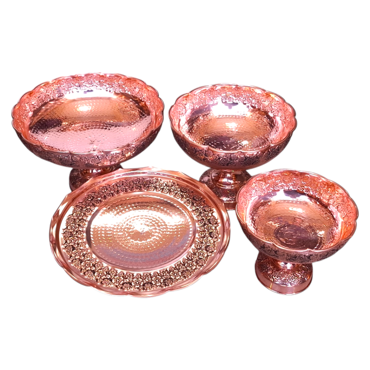 ست پذیرایی مسی گلبرگ