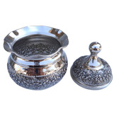 قندان مسی سفید