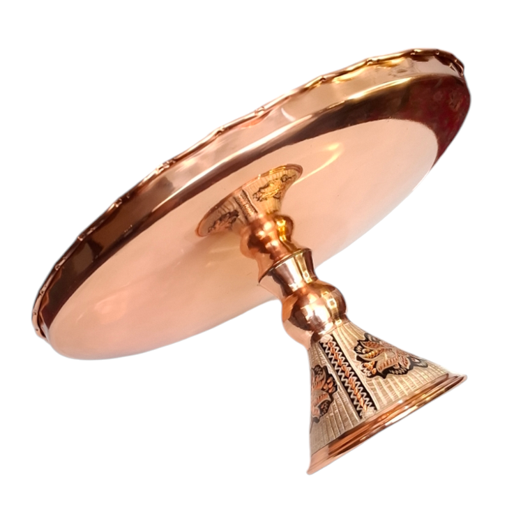 شیرینی خوری مسی نقره کوب