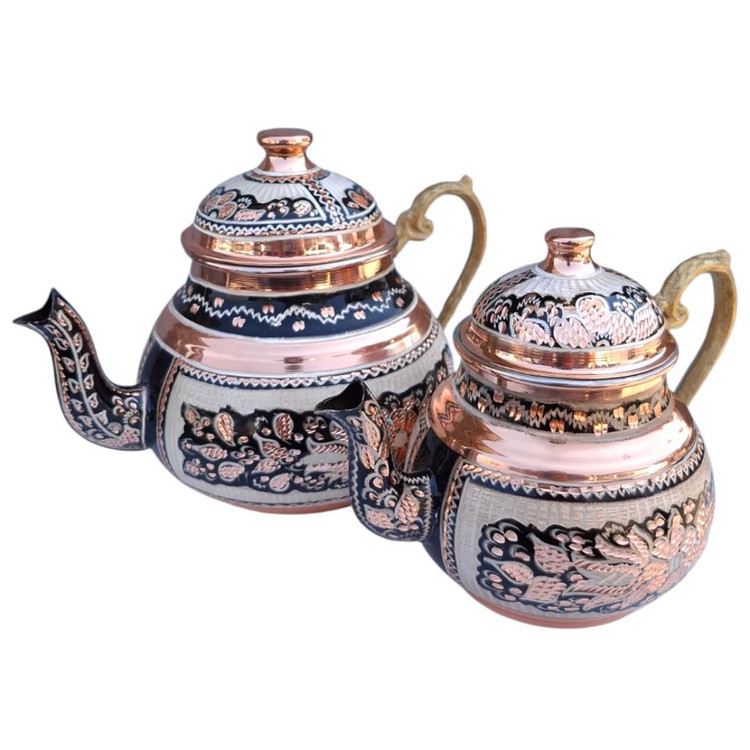 کتری و قوری مسی