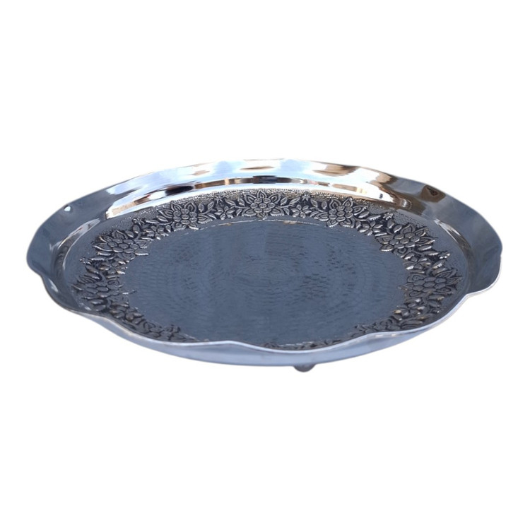 شیرینی خوری مسی با روکش کروم