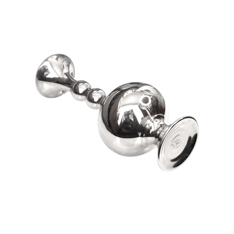 گلدان مسی کروم