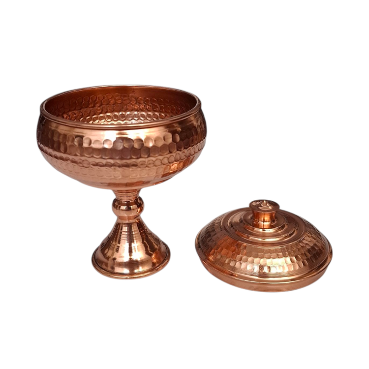 قندان مسی چکشی